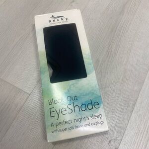 Bucky Black Block Out EyeShade Sleep Mask by Bucky